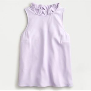 NWOT J Crew Ruffle Neck Blouse
